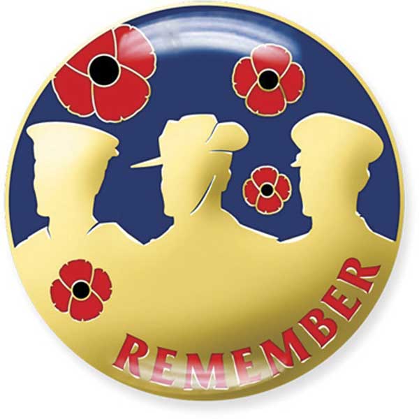 Remember Poppy Badge